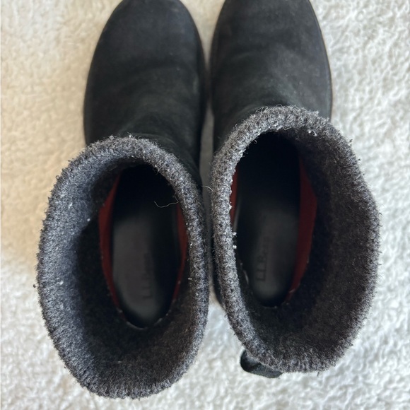 Women's L.L. Bean East Point Suede Chelsea Boot - Picture 6 of 8